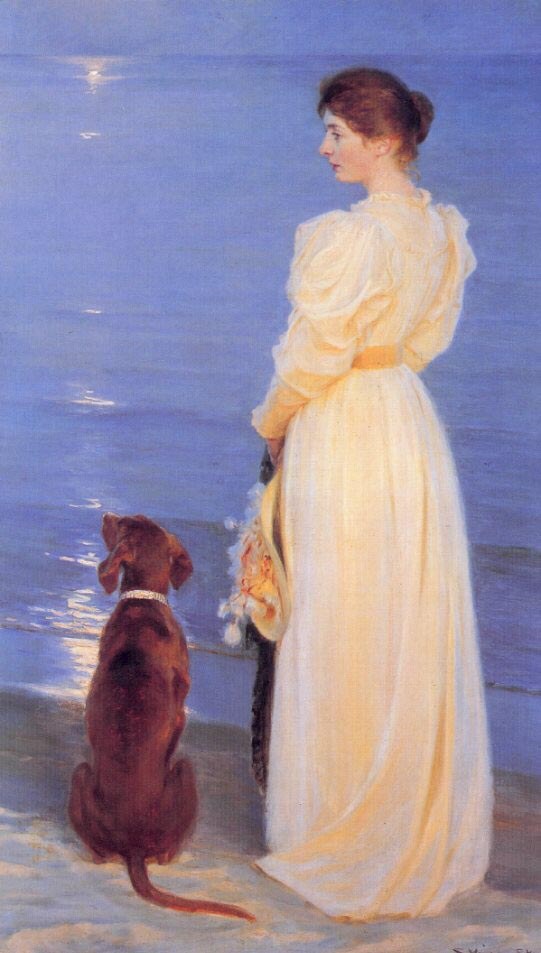 Peder Severin Kroyer Tarde de verano en Skagen 2